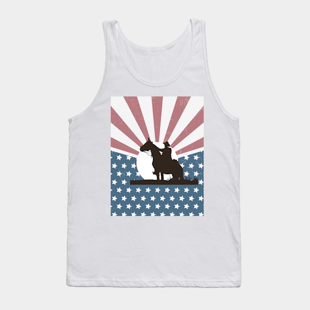 Say your prayers and ride on! Tank Top by cowboypastorpodcast